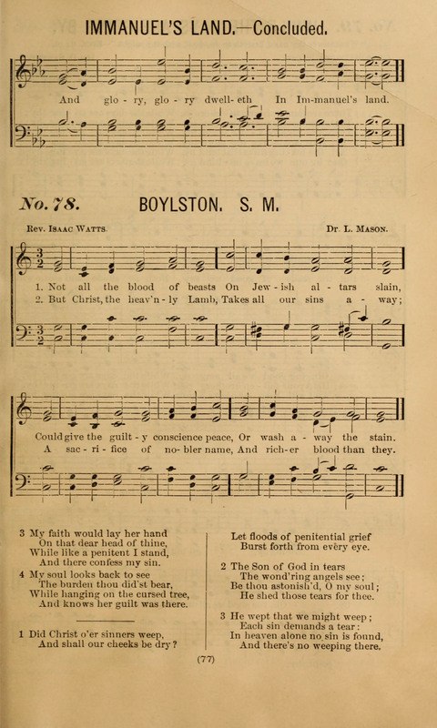 The Gospel Temperance Hymnal and Coronation Songs page 75