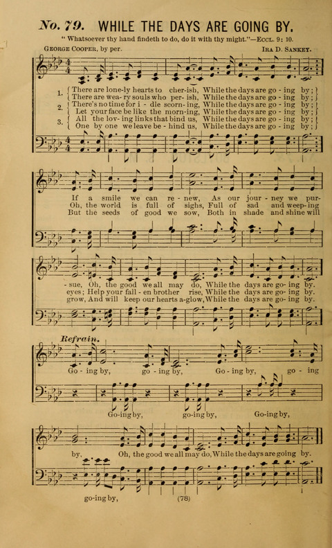 The Gospel Temperance Hymnal and Coronation Songs page 76