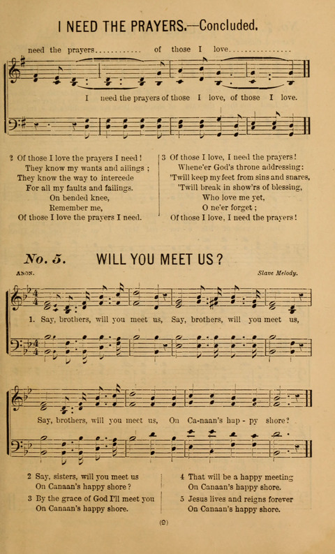 The Gospel Temperance Hymnal and Coronation Songs page 9