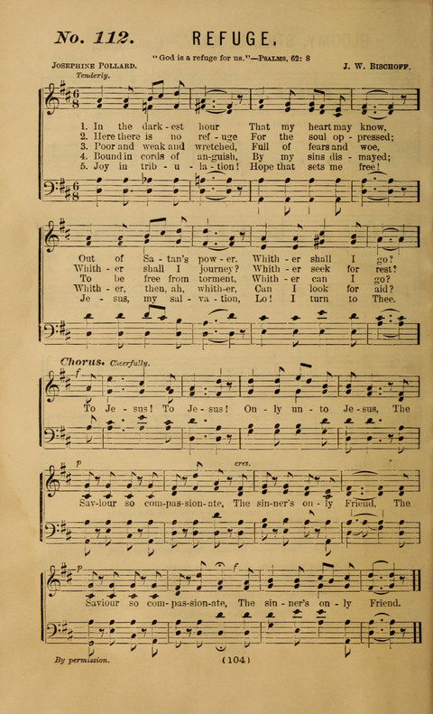 The Gospel Temperance Hymnal and Coronation Songs page 98