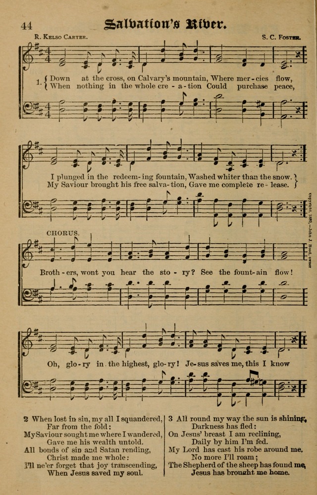 Gospel Tent Songs page 47