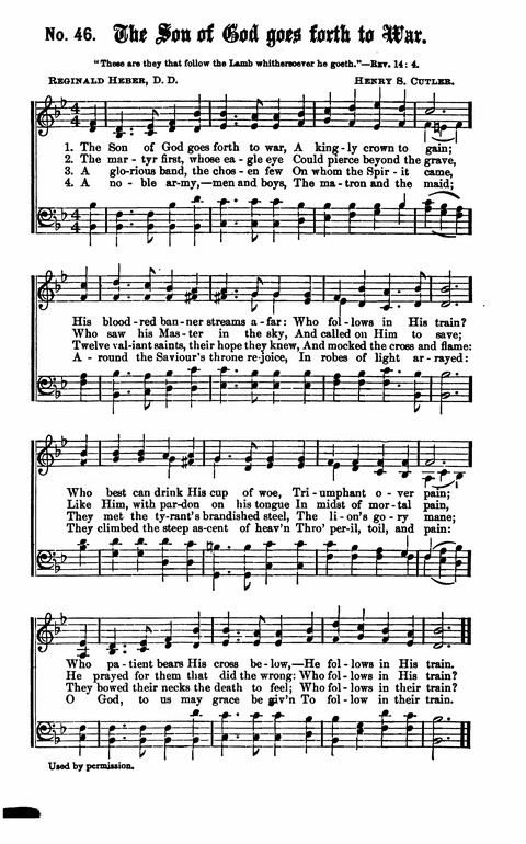 Gospel Tent Songs: Selected by F. H. Jacobs and I. Allan Sankey at the request of the Evangelistic Committee of Greater New York page 46