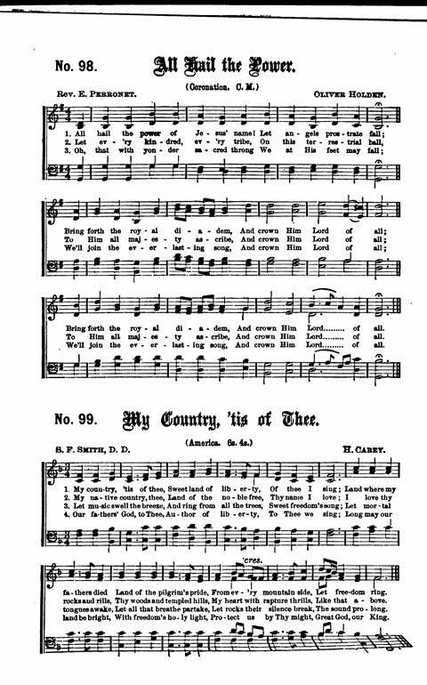 Gospel Tent Songs: Selected by F. H. Jacobs and I. Allan Sankey at the request of the Evangelistic Committee of Greater New York page 87