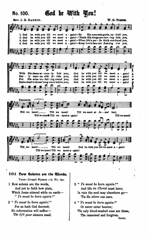 Gospel Tent Songs: Selected by F. H. Jacobs and I. Allan Sankey at the request of the Evangelistic Committee of Greater New York page 88