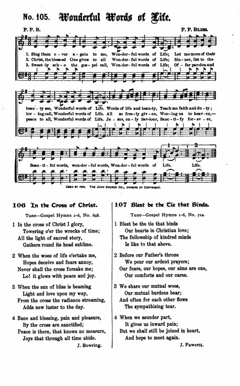 Gospel Tent Songs: Selected by F. H. Jacobs and I. Allan Sankey at the request of the Evangelistic Committee of Greater New York page 90