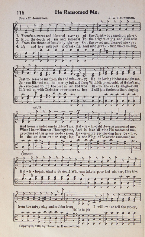 Gospel Truth in Song No. 3 page 116