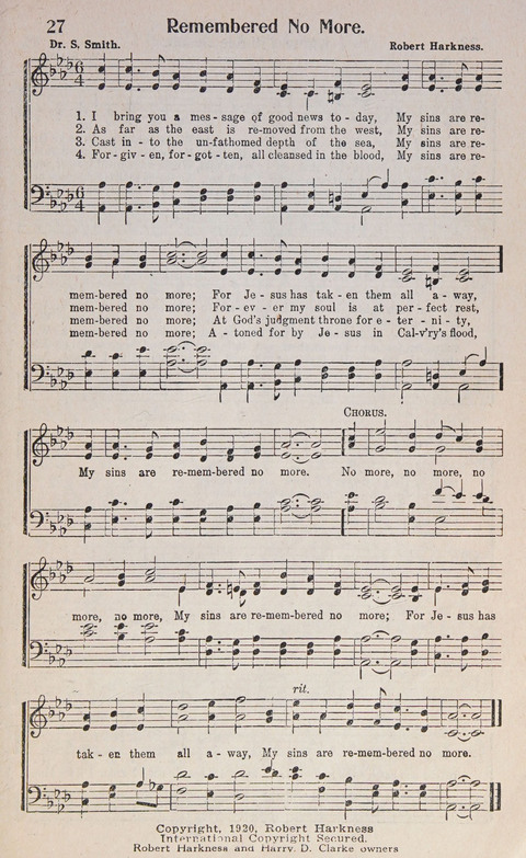 Gospel Truth in Song No. 3 page 27