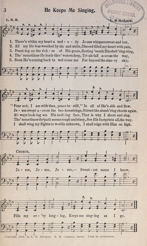 Gospel Truth in Song No. 3 page 3