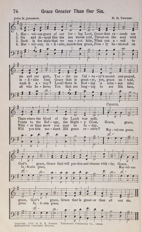 Gospel Truth in Song No. 3 page 76