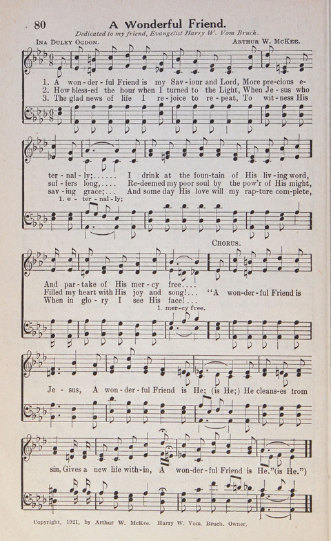 Gospel Truth in Song No. 3 page 80