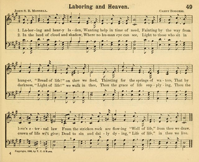 Glorious Things in Sacred Song: for use in Sabbath Schools and Gospel Meetings page 47