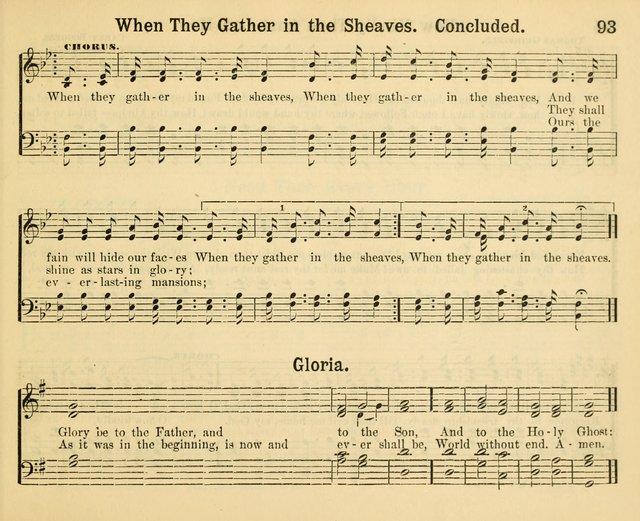 Glorious Things in Sacred Song: for use in Sabbath Schools and Gospel Meetings page 91