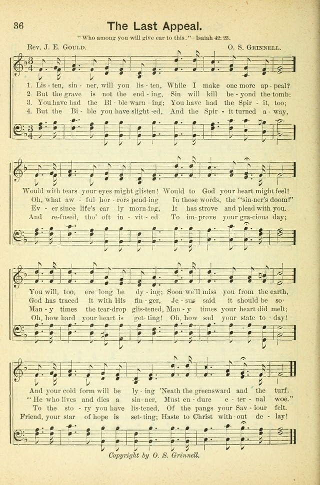 Gospel Trio of Sacred Song: for Gospel Meetings, Christian Associations and Young People