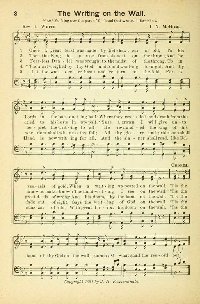 Gospel Trio of Sacred Song: for Gospel Meetings, Christian Associations and Young People