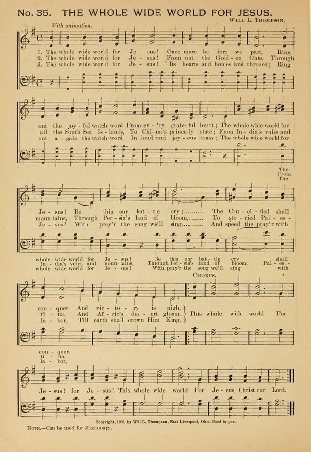 Give Thanks and Sing: for use in all religious meetings page 34