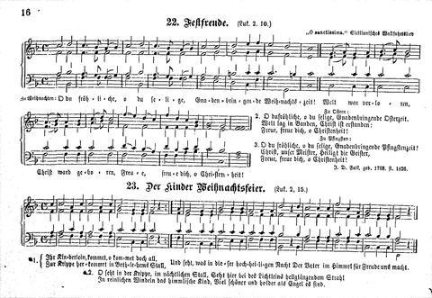 Das geistliche Volkslied: Sammlung geistlicher Lieder für außergottesdienstliche Kreise in vierstimmigem Satze, zugleich asl Begleiterin der "Kleine Missionsharfe" (10. Auflage) page 16