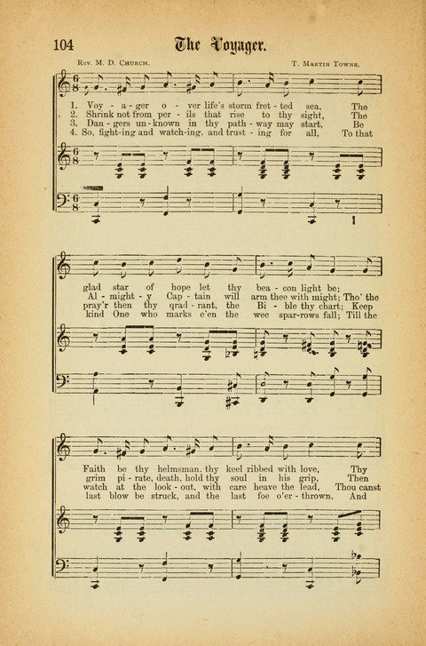 Good Will : A Collection of New Music for Sabbath Schools and Gospel Meetings page 102