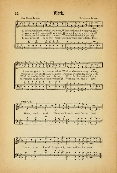 Good Will : A Collection of New Music for Sabbath Schools and Gospel Meetings page 12