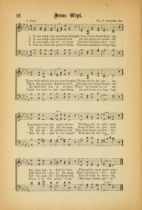 Good Will : A Collection of New Music for Sabbath Schools and Gospel Meetings page 16