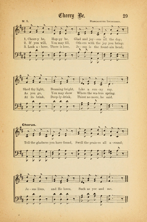 Good Will : A Collection of New Music for Sabbath Schools and Gospel Meetings page 27