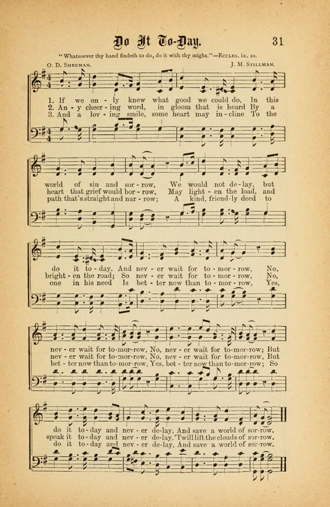 Good Will : A Collection of New Music for Sabbath Schools and Gospel Meetings page 29