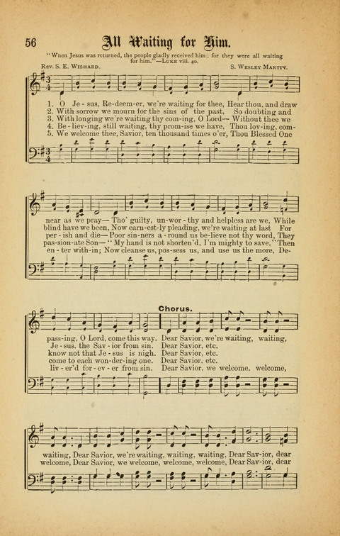 Good Will : A Collection of New Music for Sabbath Schools and Gospel Meetings page 54