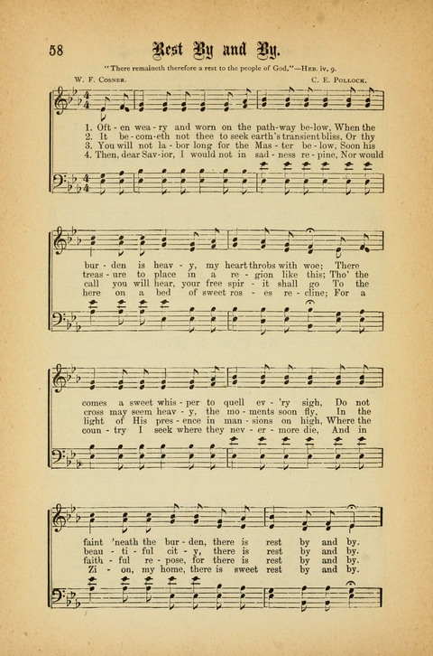 Good Will : A Collection of New Music for Sabbath Schools and Gospel Meetings page 56