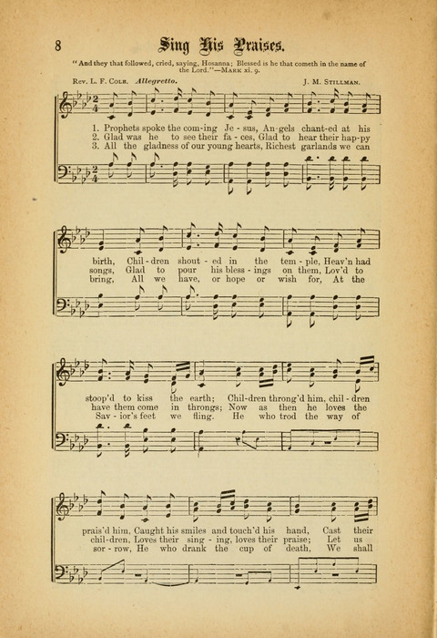 Good Will : A Collection of New Music for Sabbath Schools and Gospel Meetings page 6