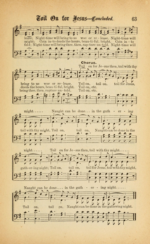 Good Will : A Collection of New Music for Sabbath Schools and Gospel Meetings page 61