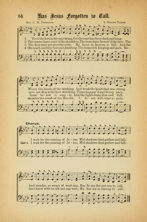 Good Will : A Collection of New Music for Sabbath Schools and Gospel Meetings page 62