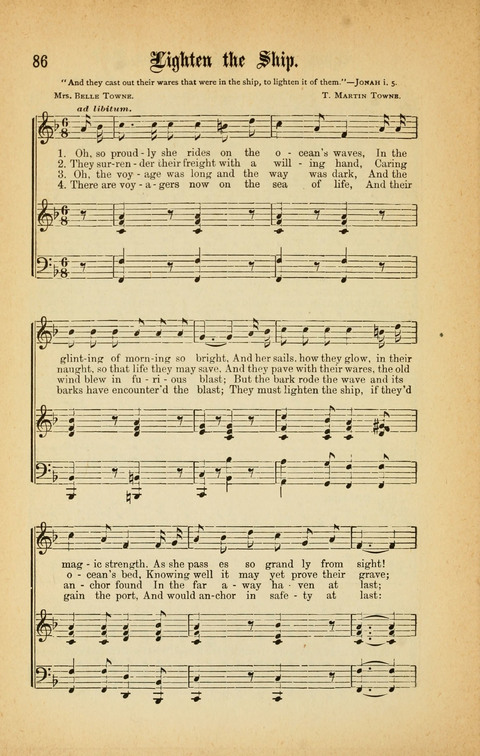 Good Will : A Collection of New Music for Sabbath Schools and Gospel Meetings page 84