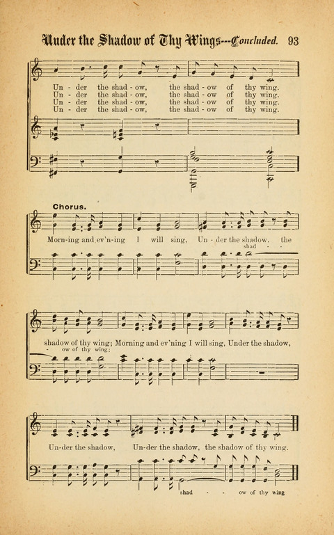 Good Will : A Collection of New Music for Sabbath Schools and Gospel Meetings page 91