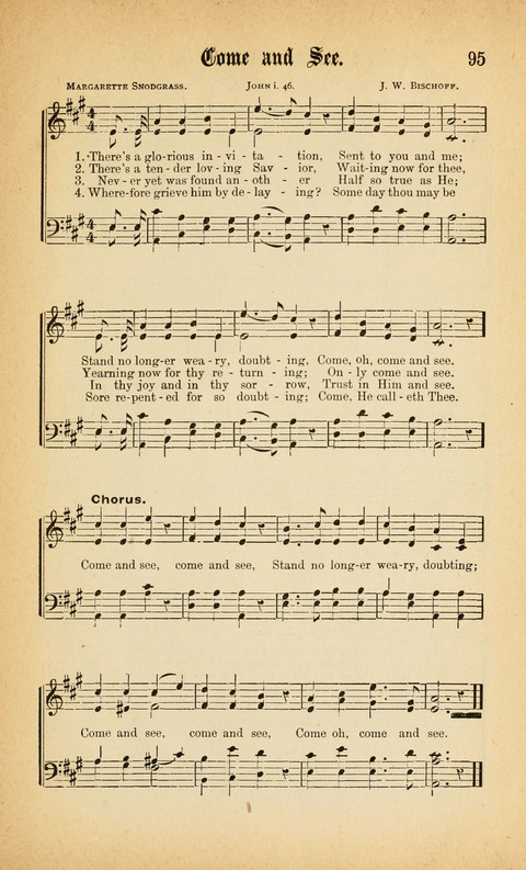 Good Will : A Collection of New Music for Sabbath Schools and Gospel Meetings page 93