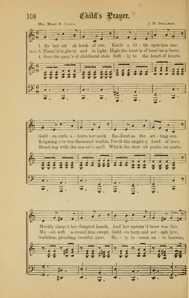 Good Will: A collection of New Music for Sabbath Schools and Gospel Meetings (Enlarged) page 106