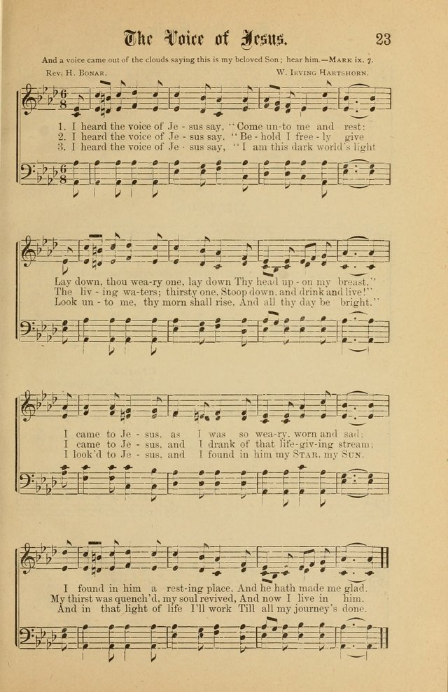 Good Will: A collection of New Music for Sabbath Schools and Gospel Meetings (Enlarged) page 21