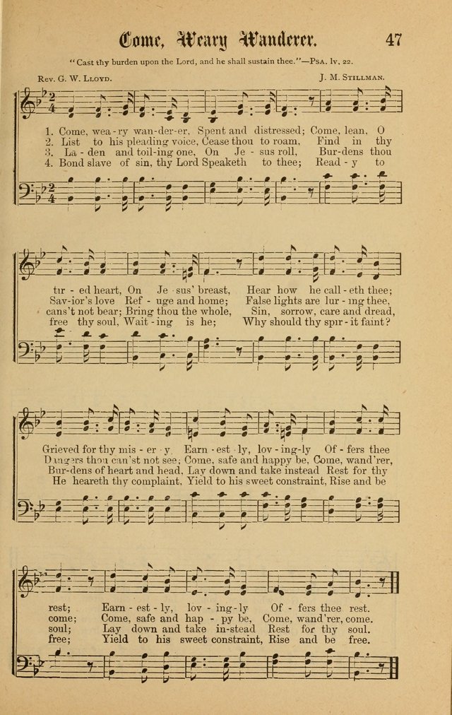 Good Will: A collection of New Music for Sabbath Schools and Gospel Meetings (Enlarged) page 45