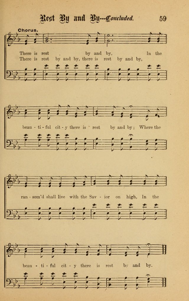 Good Will: A collection of New Music for Sabbath Schools and Gospel Meetings (Enlarged) page 57