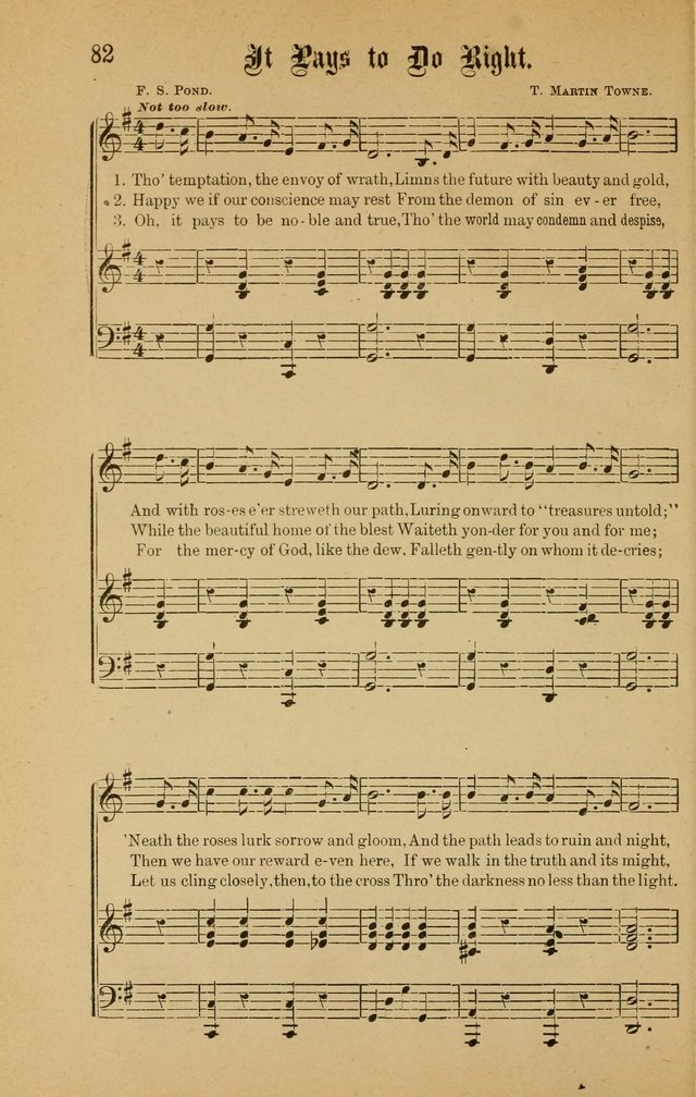 Good Will: A collection of New Music for Sabbath Schools and Gospel Meetings (Enlarged) page 80