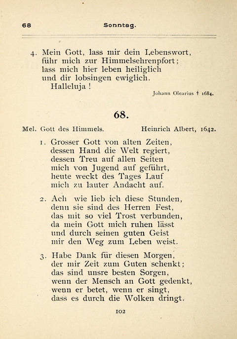 Gesangbuch der Zionsgemeinde zu Baltimore page 102