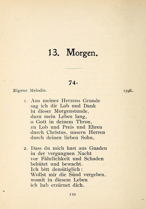 Gesangbuch der Zionsgemeinde zu Baltimore page 110