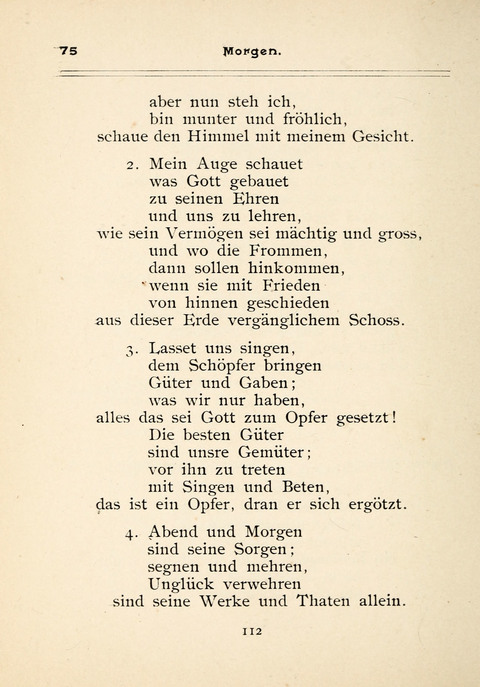 Gesangbuch der Zionsgemeinde zu Baltimore page 112