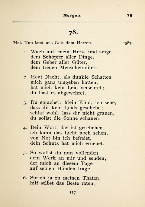 Gesangbuch der Zionsgemeinde zu Baltimore page 117