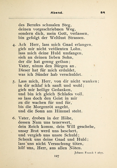 Gesangbuch der Zionsgemeinde zu Baltimore page 127