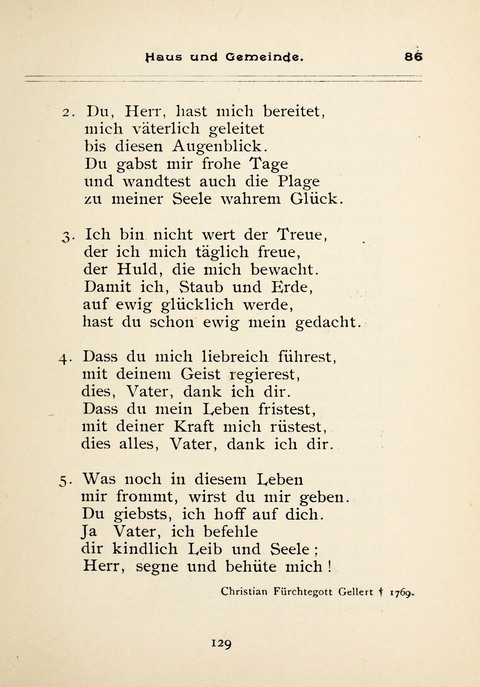 Gesangbuch der Zionsgemeinde zu Baltimore page 129