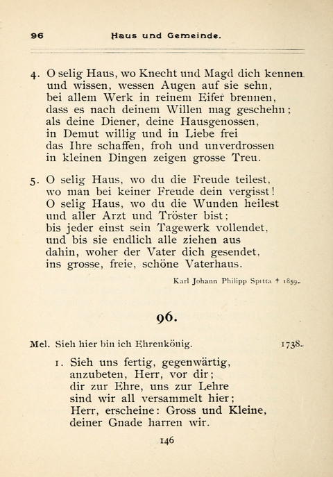 Gesangbuch der Zionsgemeinde zu Baltimore page 146