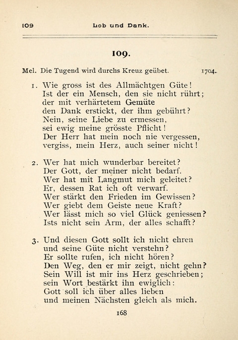 Gesangbuch der Zionsgemeinde zu Baltimore page 168