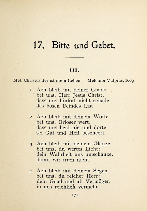 Gesangbuch der Zionsgemeinde zu Baltimore page 171