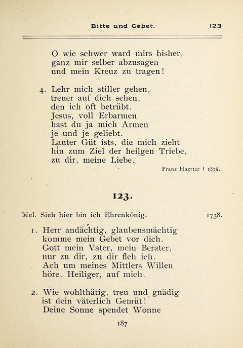 Gesangbuch der Zionsgemeinde zu Baltimore page 187