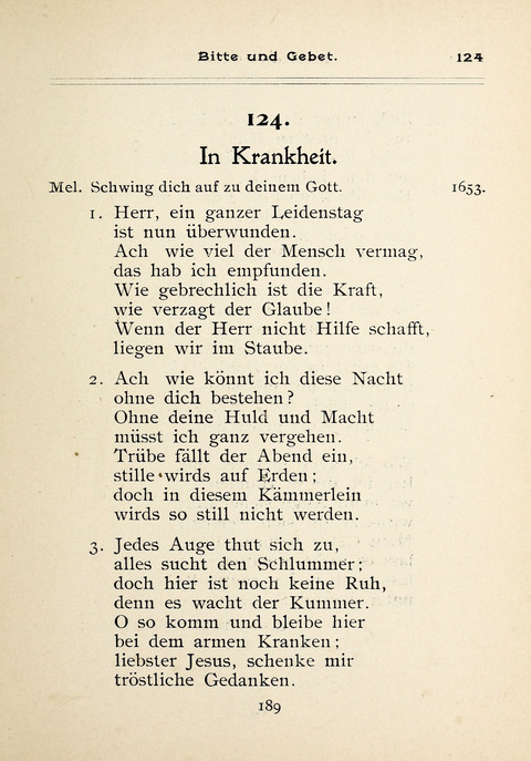 Gesangbuch der Zionsgemeinde zu Baltimore page 189