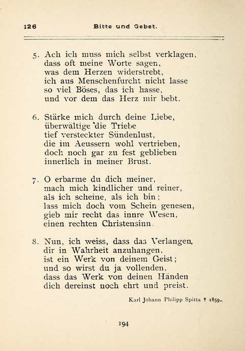 Gesangbuch der Zionsgemeinde zu Baltimore page 194